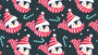Penguin Peppermint Plaid Jumbo Reversible Wrap