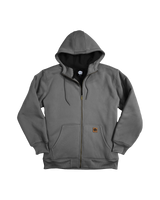 Buffalo Outdoors® Workwear Men's Sherpa Lined Hooded Sweatshirt - Steel Grey