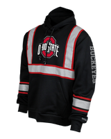 Ohio State Safety Black Hooded Sweatshirt - Front
