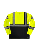 Buffalo Outdoors® Workwear Class 2 Hi-Vis Long Sleeve Safety T-Shirt