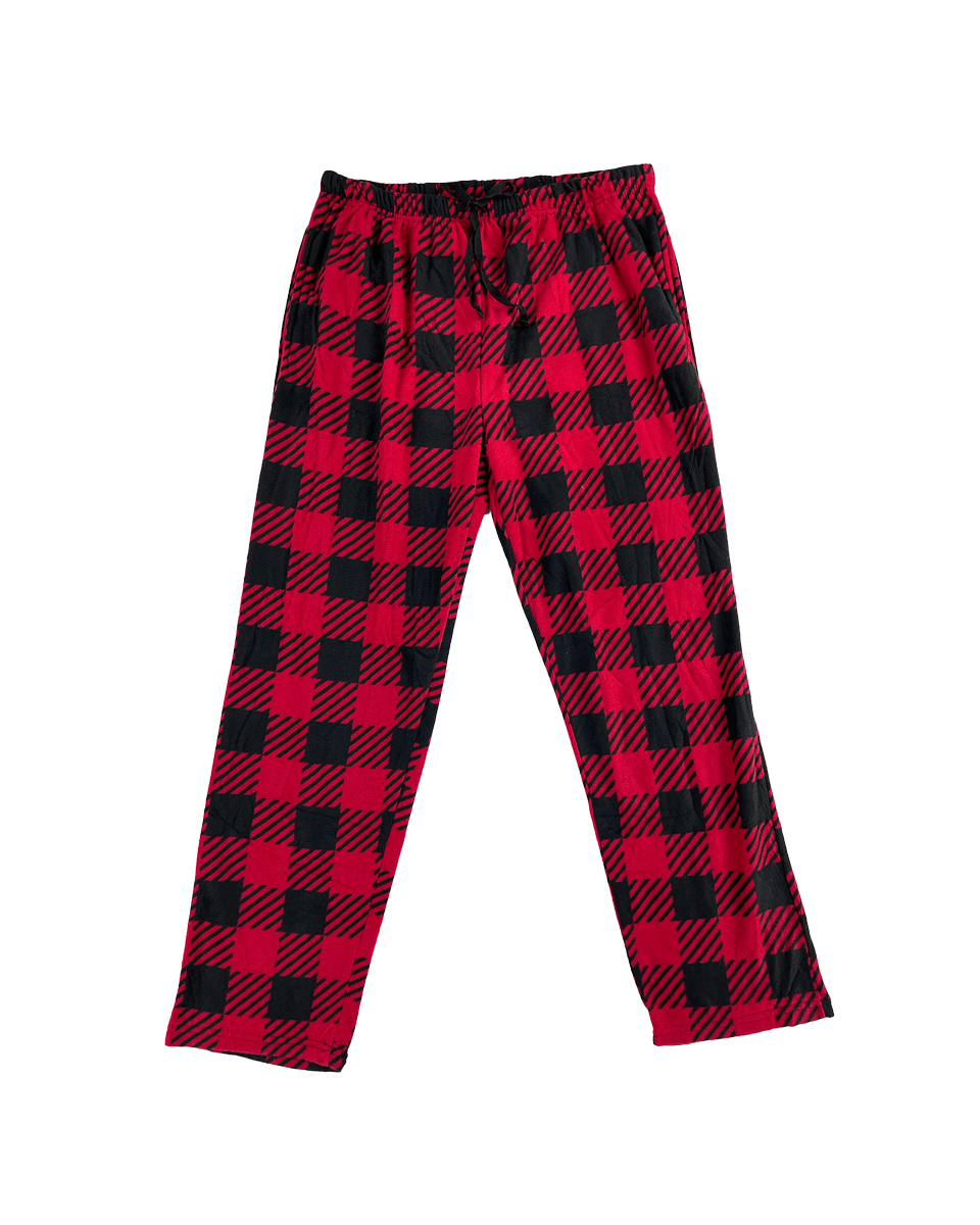Plaid Pajama Pants Baggy Checked Trousers Trousers Pajama Buffalo