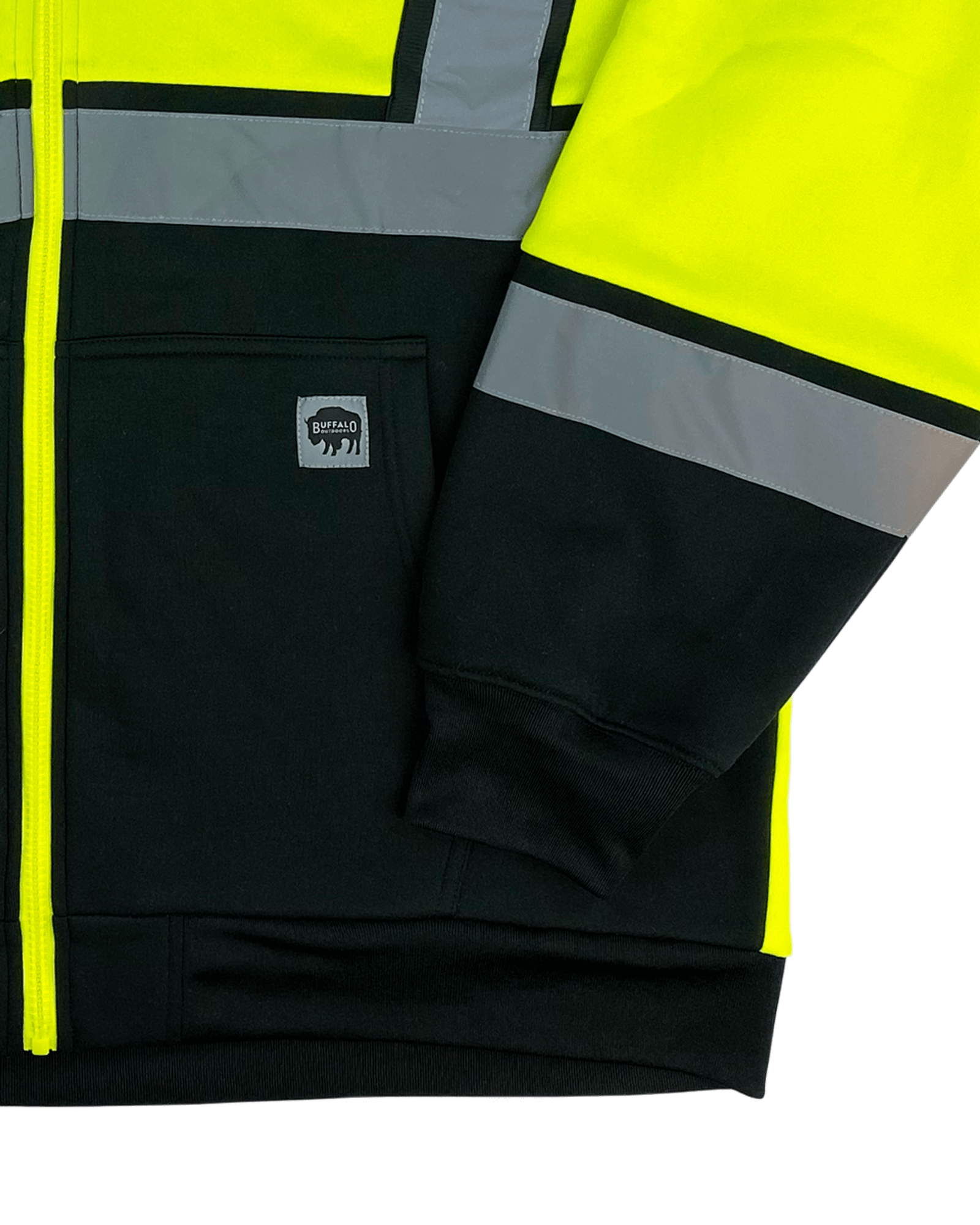 Buffalo Outdoors® | Class 2 Hi Vis Reflective HD Safety Hoodie