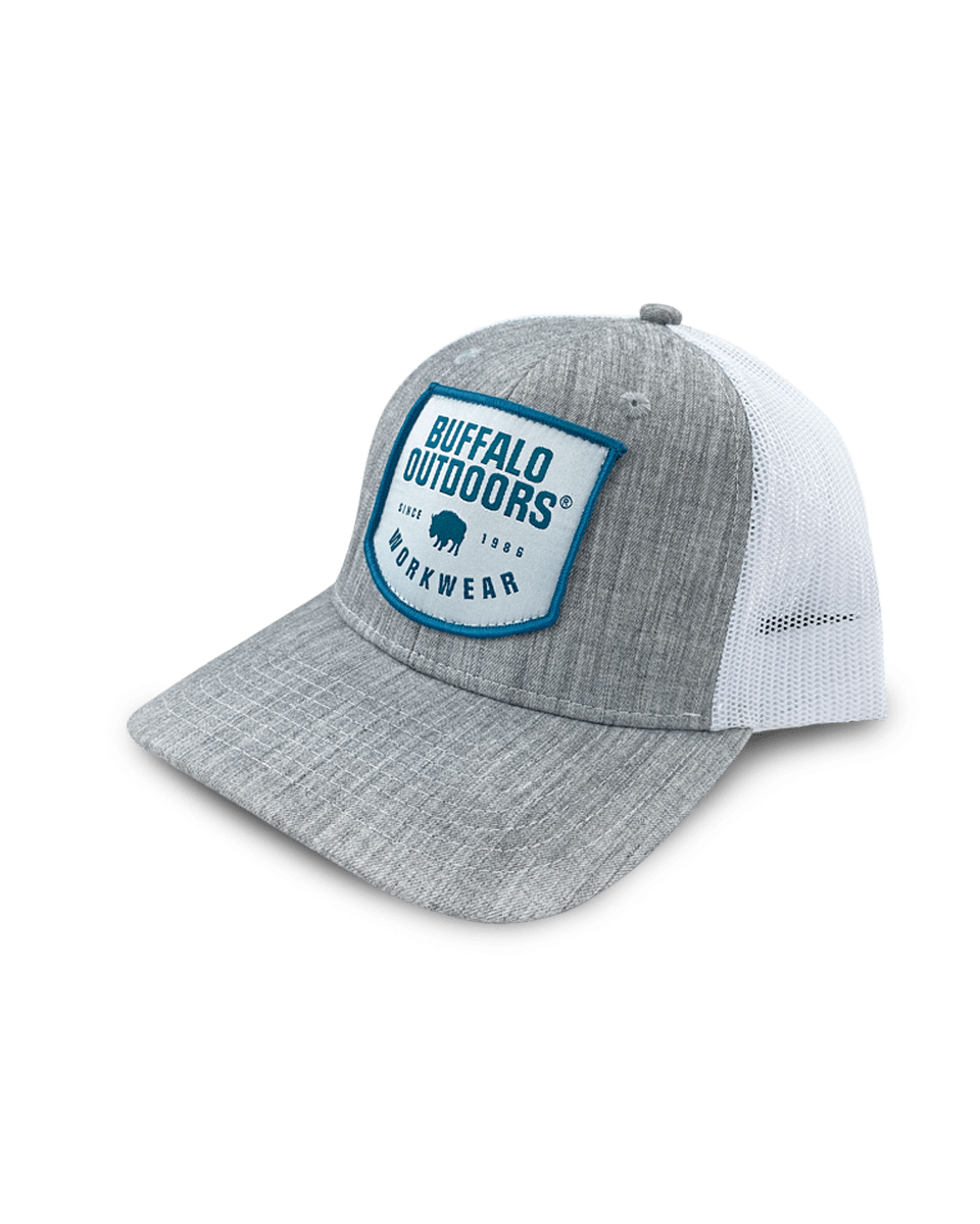 Unisex Grey White Vintage Trucker Hat Baseball Snapback Closure Cap for Outdoors Vintage ANSUL Trucker Hat Snapback Cap Gray/White Mesh Back  main image 4