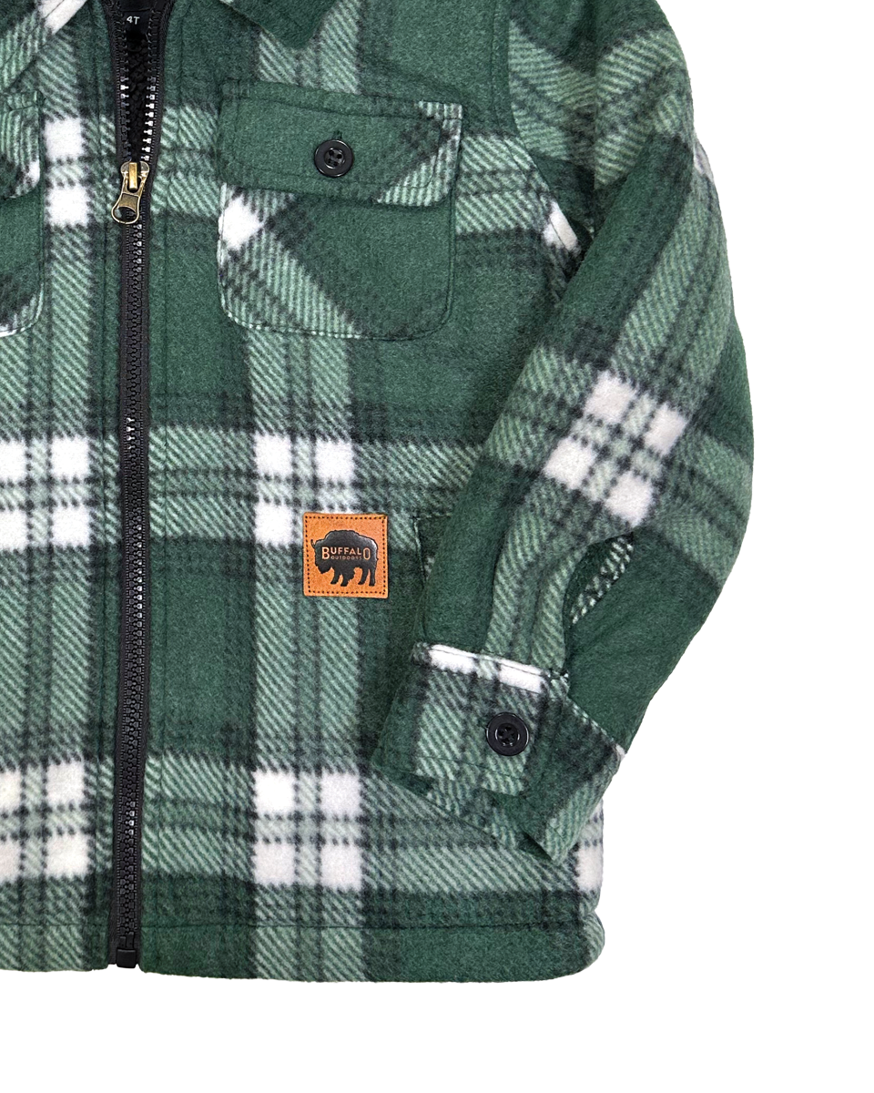 Clothing Sherpa Lined Buffalo Plaid Jacket Abercrombie And Fitch