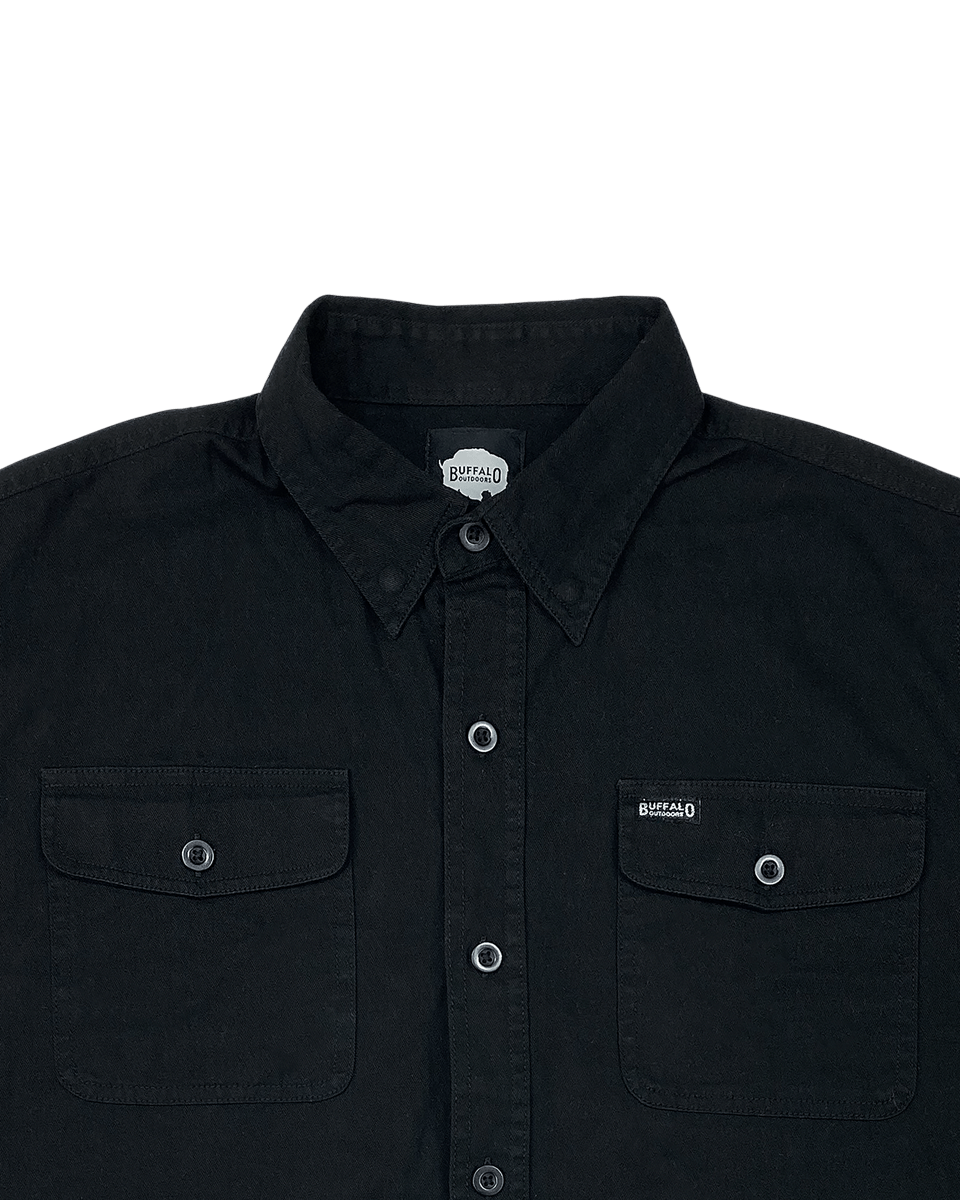 yoke dress shirt Smocked Yoke Jersey Shirt-Damson