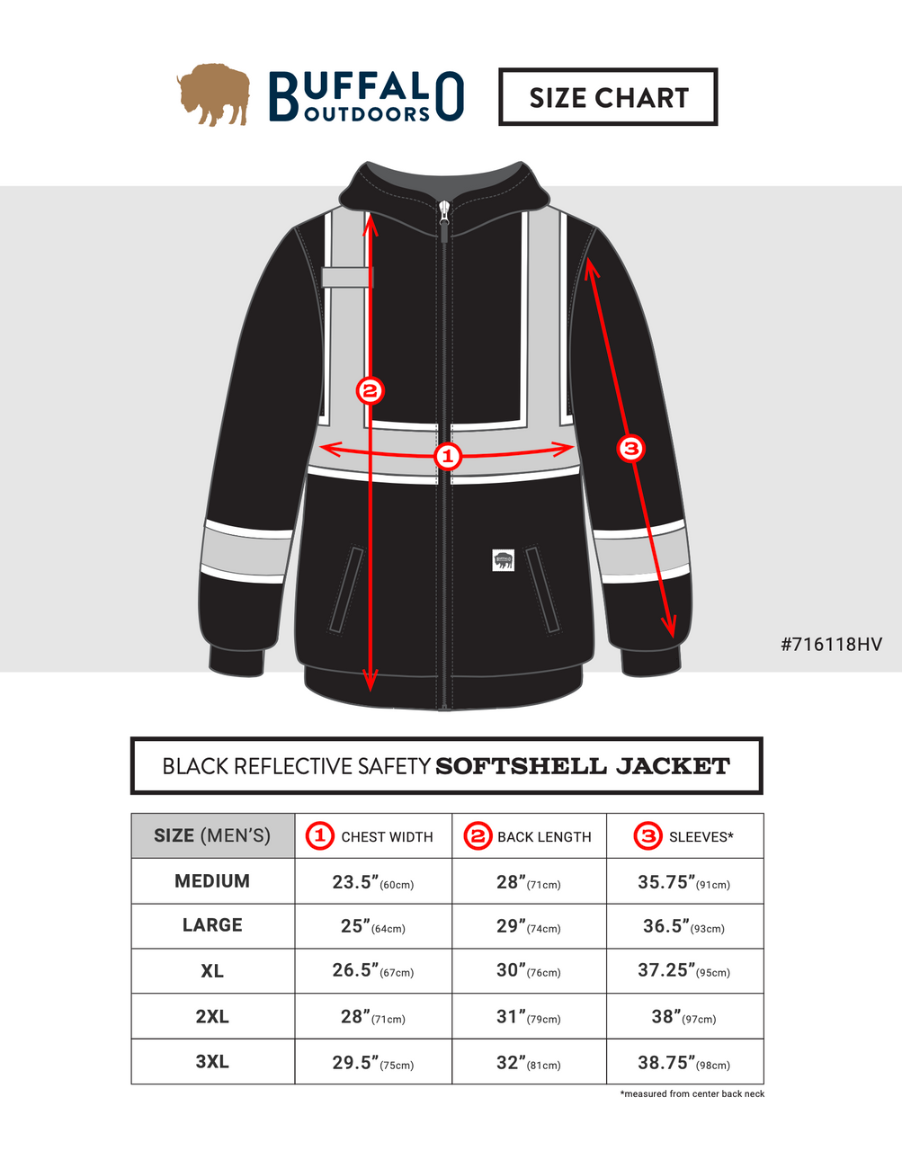 Buffalo Outdoors® | Men's Solid Softshell Jacket