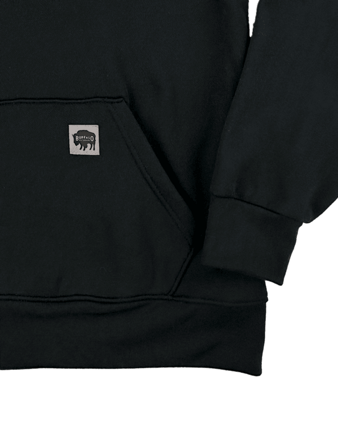 Buffalo Outdoors® American Flag Hooded Sweatshirt Sleeve