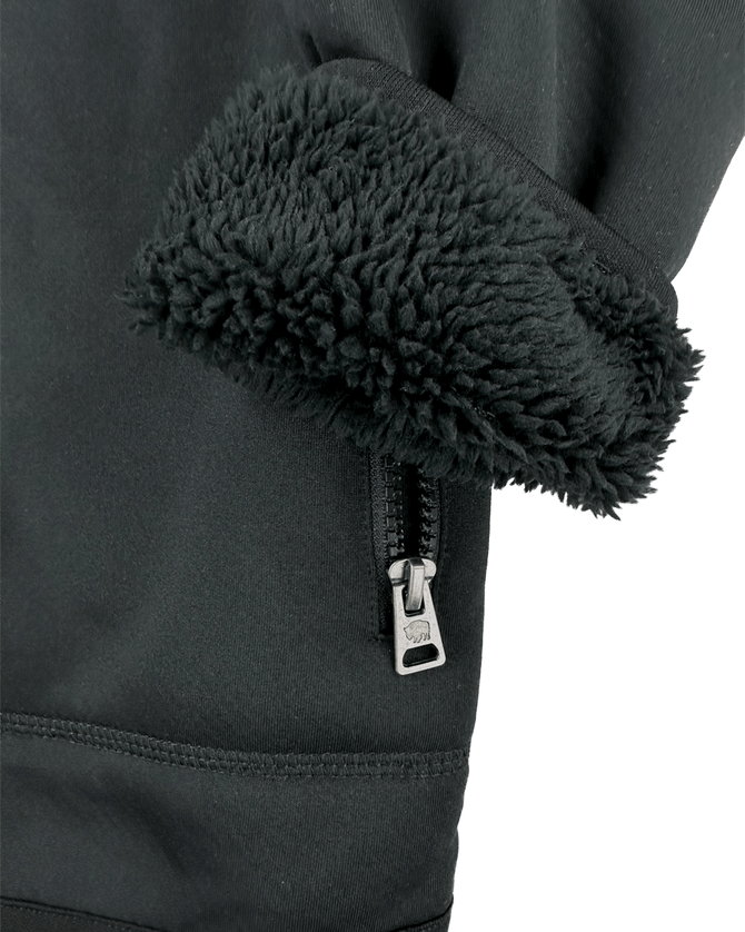 Men's Lightweight Sherpa Tech Fleece-716360CL-Pocket (Black)