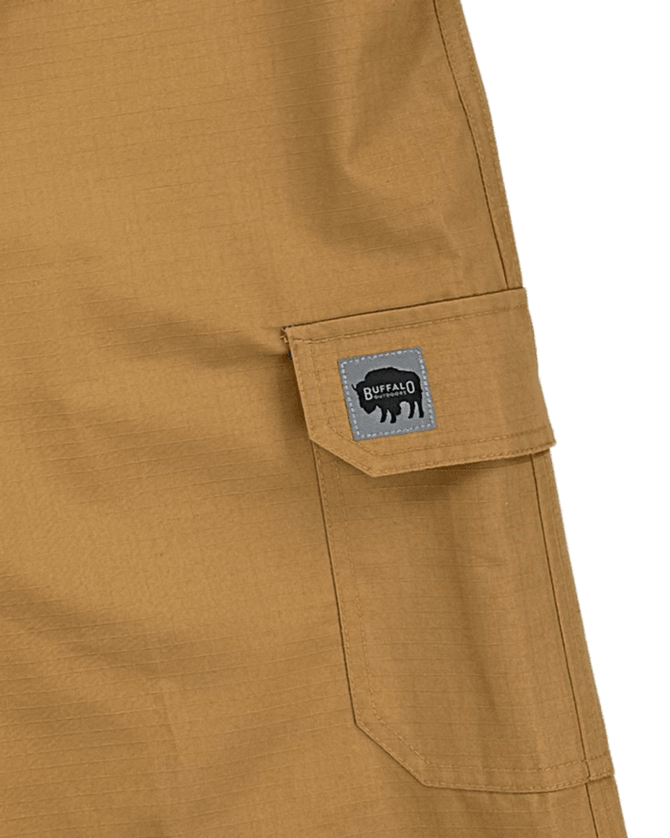 Men's Ripstop Cargo Shorts - British Khaki - Pocket