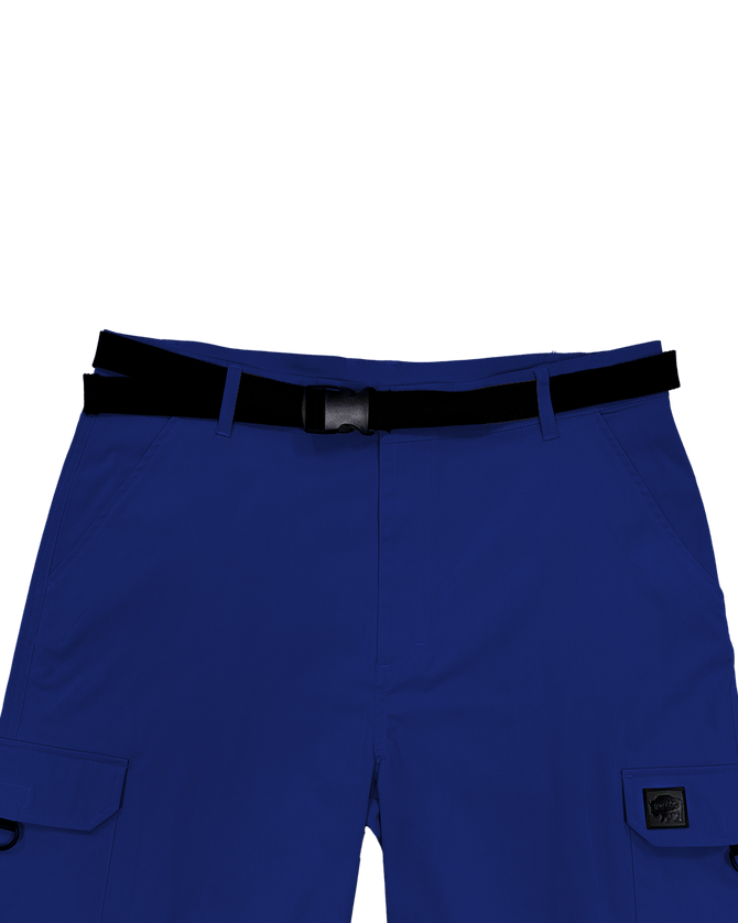 Men's Tech Cargo Short with Belt - Dark Cobalt - Belt