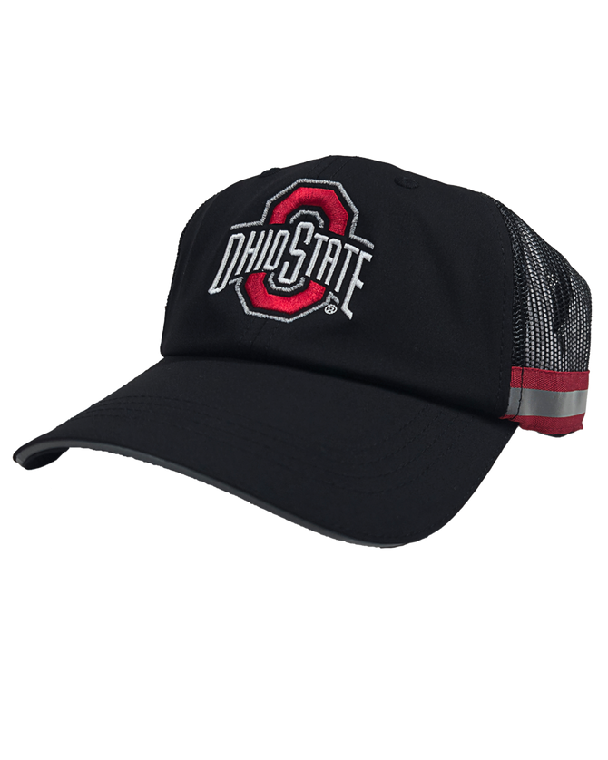Ohio State Safety Reflective Snapback Hat - Side Ohio State Safety Reflective Snapback Hat - Side