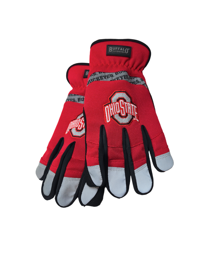 Ohio State Reflective Safety Mechanics Work Glove