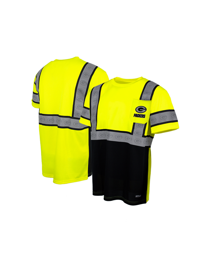 NFL Hi-Vis Reflective Logo Tape Pocket T-Shirt