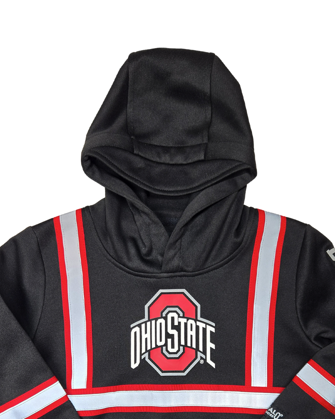 Ohio State Kid's Reflective Black Safety Sweatshirt