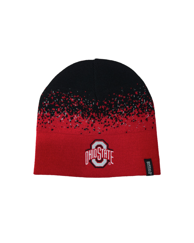 Ohio State Safety Reflective Fade Knit Hat - Front