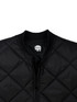 Men's Packable Insulated Work Vest - Black - Detail