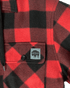 Sherpa Lined Hooded Fleece - Buffalo Plaid - Detail