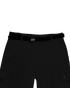 Men's Tech Cargo Short with Belt - Black - Belt