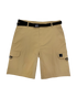 Men's Tech Cargo Short with Belt - Sand - Front