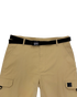 Men's Tech Cargo Short with Belt - Sand - Belt