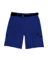 Men's Tech Cargo Short with Belt - Dark Cobalt - Font