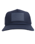 Buffalo Outdoors® Workwear Monochrome Flag Patch Hat - Navy Blue - Front