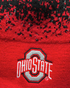 Ohio State Safety Reflective Fade Knit Hat - Embroidered Logo