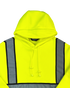 Buffalo Outdoors® Workwear Men’s Hi Vis Safety Pullover Hooded Sweatshirt