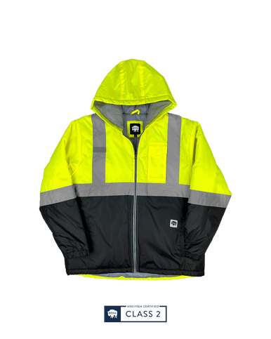 Class 2 Hi Vis Safety Two-Tone Lightweight Field Jacket 2.0