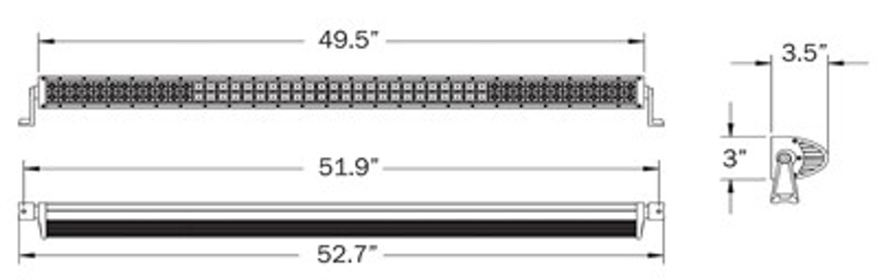 LED LIGHT BAR 55" (TPS5302)