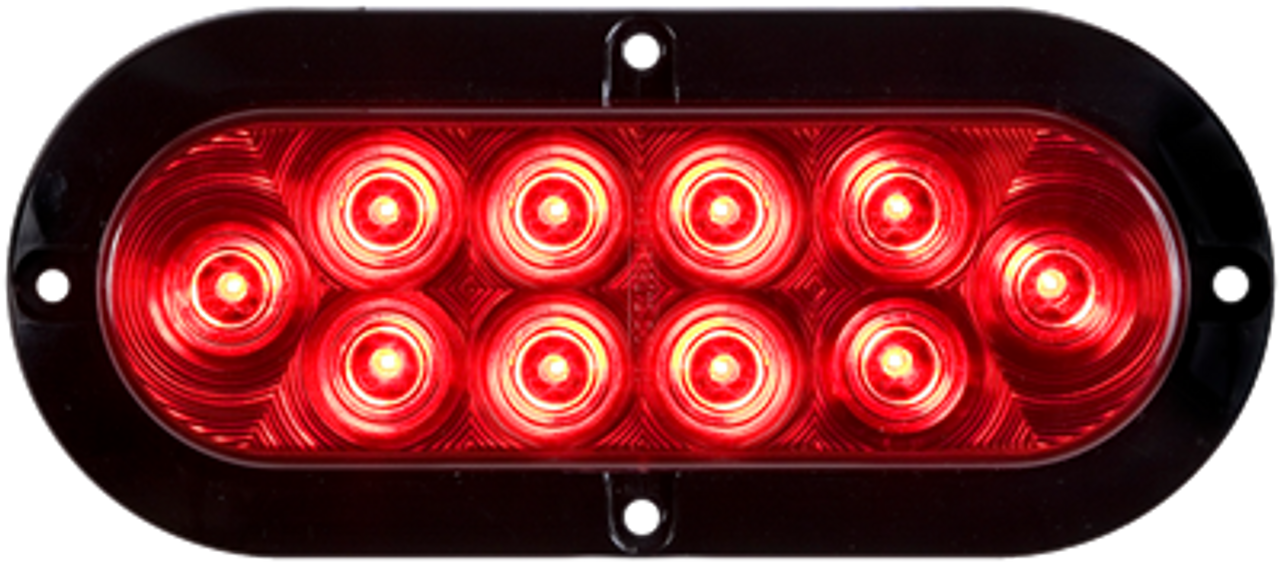 LED-OVAL RED STT - SURFACE MOUNT (TPS6872)