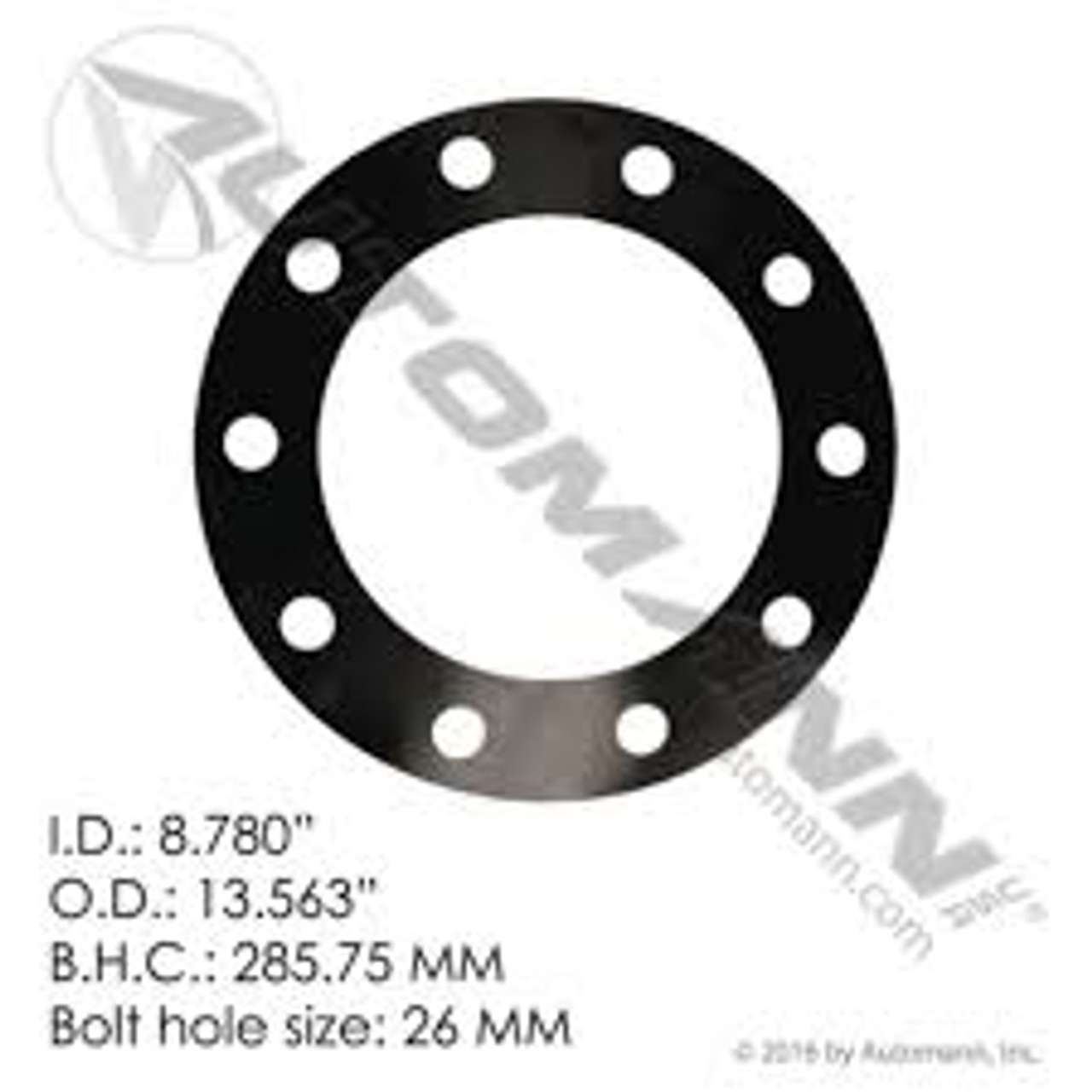 WHEEL ISOLATOR RING (TPS7134)