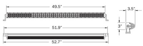 LED LIGHT BAR 55" (TPS5302)