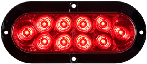 LED-OVAL RED STT - SURFACE MOUNT (TPS6872)