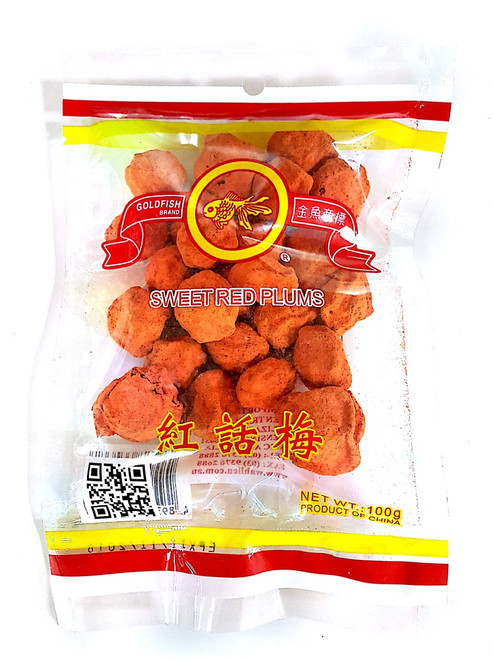 sweet plum 100g gold fish brand sweet plum 100g gold fish brand