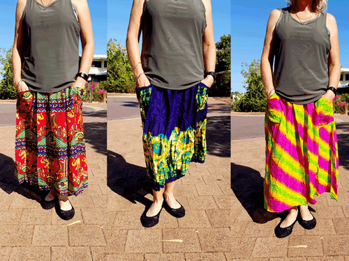 3 pack Bali Skirt Delivered 3 pack Bali Skirt Delivered