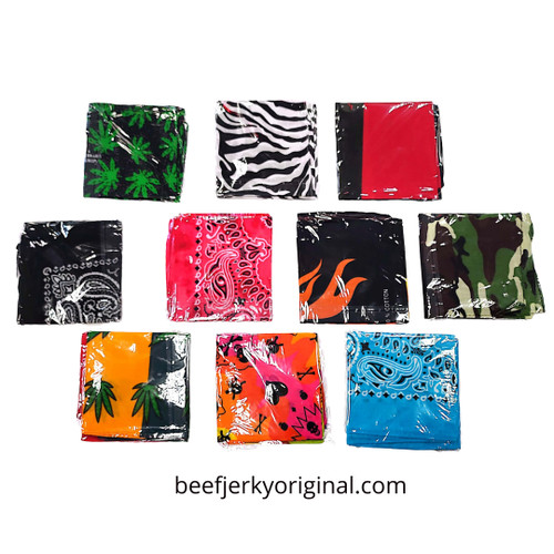 Our Bandana 10 Pack offers 10 distinct and trendy designs, perfect for those looking for quality, style, and affordability in their cheap bandanas. Our Bandana 10 Pack offers 10 distinct and trendy designs, perfect for those looking for quality, style, and affordability in their cheap bandanas.