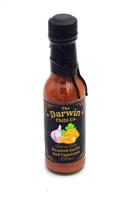 The Darwin Chilli Co Roasted Garlic and Capsicum 150ml 