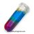 Individual test tube of Galaxy Lab Slime displaying brilliant, layered cosmic colors, perfect for tactile and imaginative play.