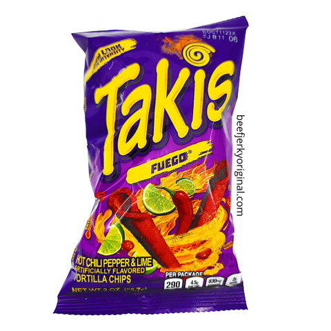 Takis Fuego Chips Hot Chili Pepper & Lime 1 oz - Dollar Store