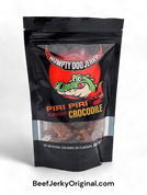 Piri Piri Crocodile Jerky 80g Front of Pack