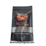 Pack a punch of fiery flavour with our spicy beef jerky, perfect for heat lovers.