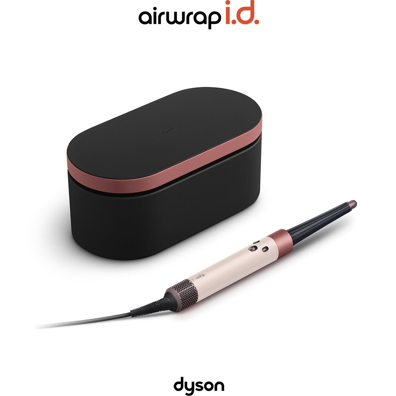 Dyson Airwrap ホワイト/ローズゴールド 充電器付き Dyson Airwrap i.d.™ multi-styler and dryer Straight+Wavy (Ceramic