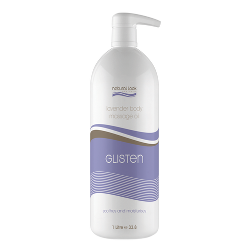 Natural Look Glisten Lavender Massage Oil 1Lt Hairco Australia Online