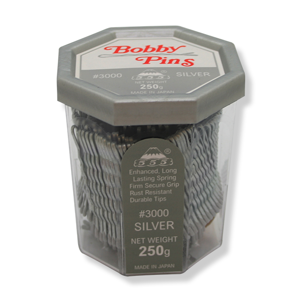 Super Grip Bobby Pins Silber – Ca. 800 Stück Im Set, Extra Lange Haarnadeln (4,8 Cm)