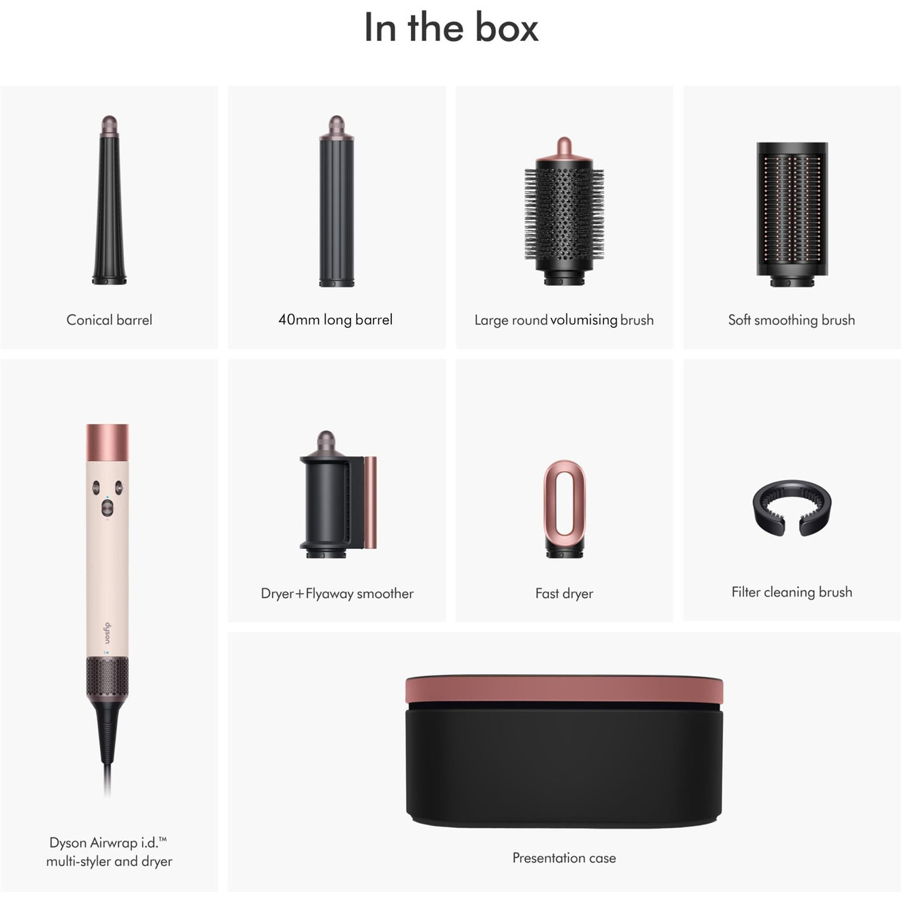 Dyson Airwrap i.d.™ multi-styler and dryer (Ceramic pink/Rose gold)