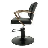 SALON & CO The Tahlia Rose Gold Cutting Chair