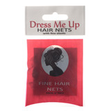 Dress Me Up Fine Hair Net Dark Brown 2Pc