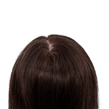 Ki Natural Grey Hair Mannequin Head