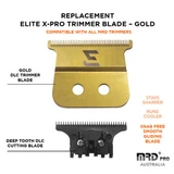 MRD Pro Replacement X Elite X-Pro Trimmer Blade Gold